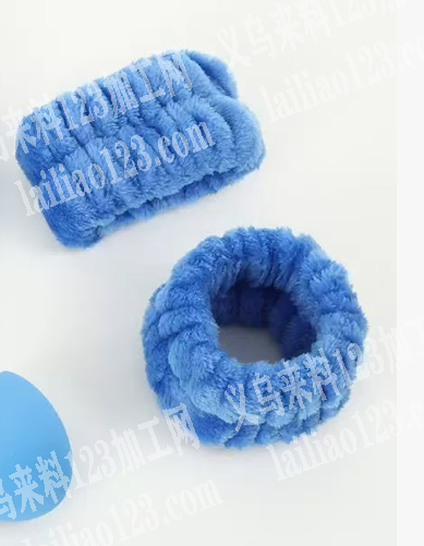 寻找生产毛绒手腕带的工厂，有订单，如图，