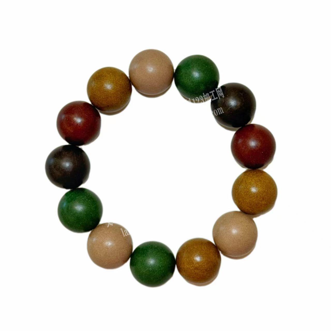 手串穿珠子的手工活外发加工，如图，寻找会