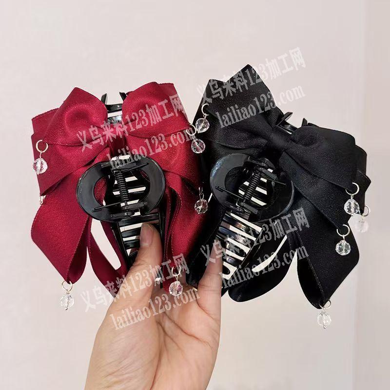 布艺发夹抓夹成品订单，如图，寻找成品工厂