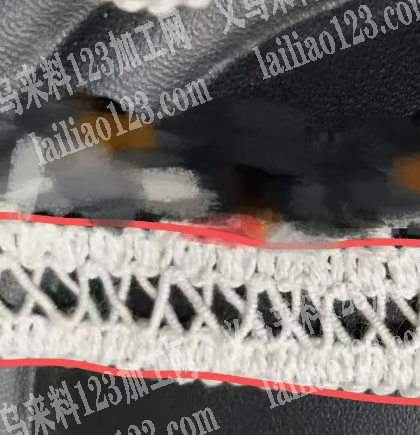 钩针编织的花边，染色外发加工，寻找染色的