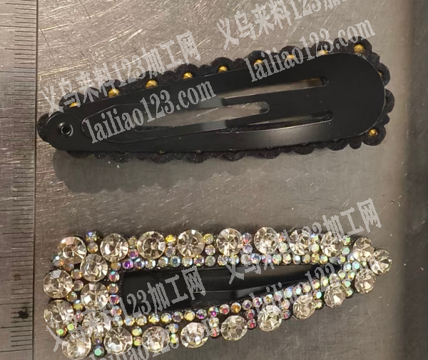 无纺布的胶网钻发夹订单，如图，这样的，寻