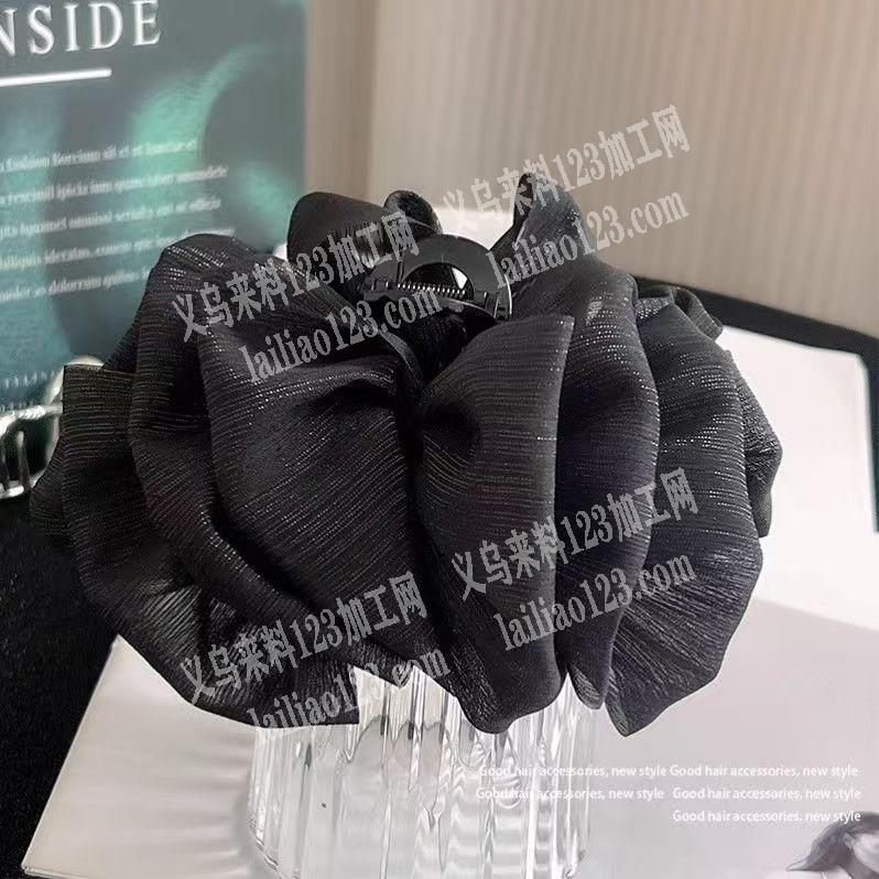 布艺头饰成品订单外发，如图，云朵抓夹订单