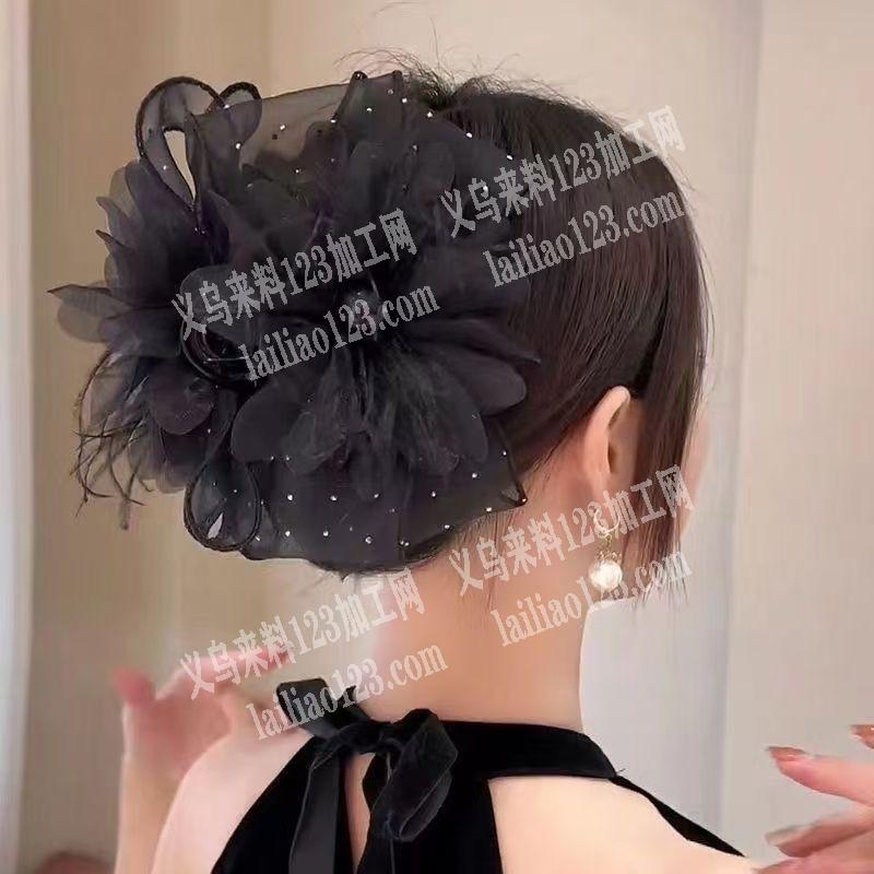 网布发夹抓夹成品订单，寻找成品工厂，请联