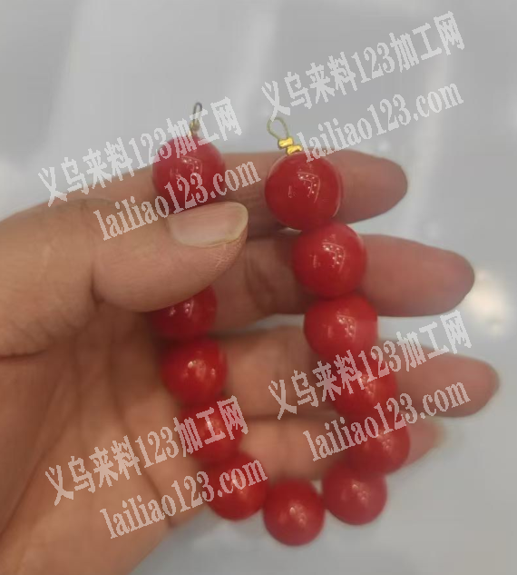 【长期有手工活外发加工】如图简单穿珠子的