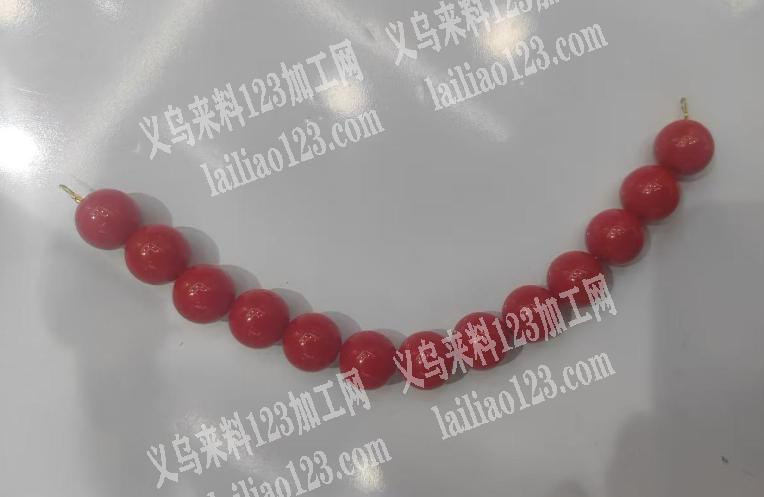 【长期有手工活外发加工】如图简单穿珠子的