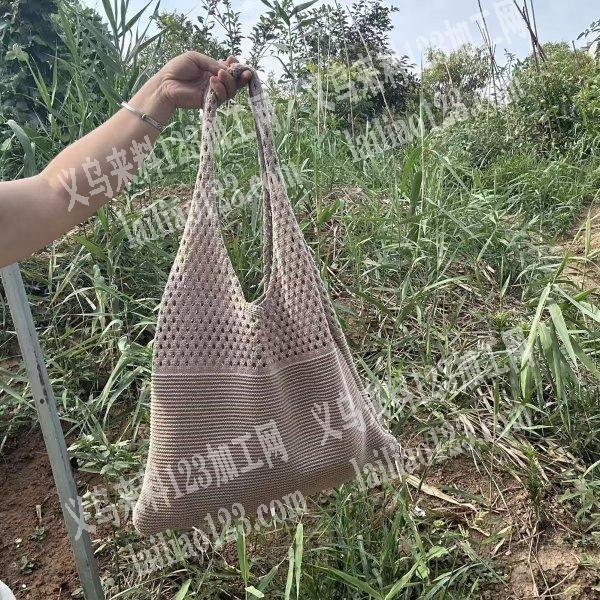 如图针织编织的包包订单，好几万订单，长期
