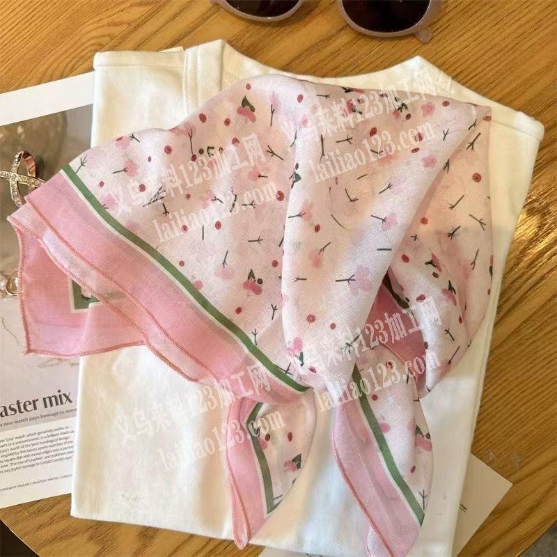 丝巾方巾卷边外发加工，熨烫外发加工，寻找