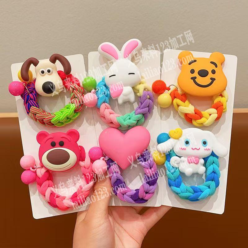 【大量】编织卡伊发绳头饰发圈订单，如图，