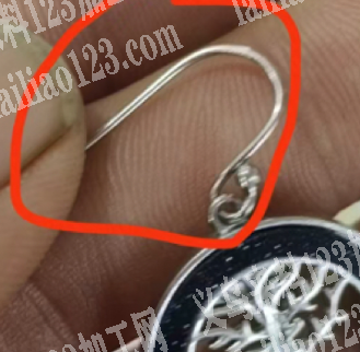 寻找生产这个白铜耳针的厂家，有的联系我