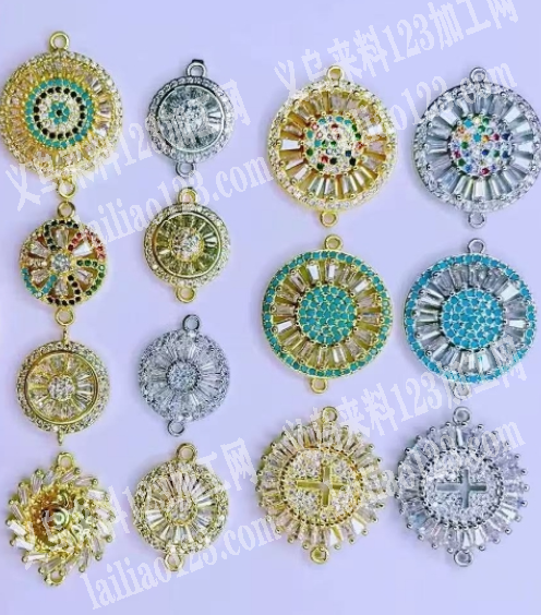 微镶锆石的手牌饰品订单，寻找工厂，材质铜