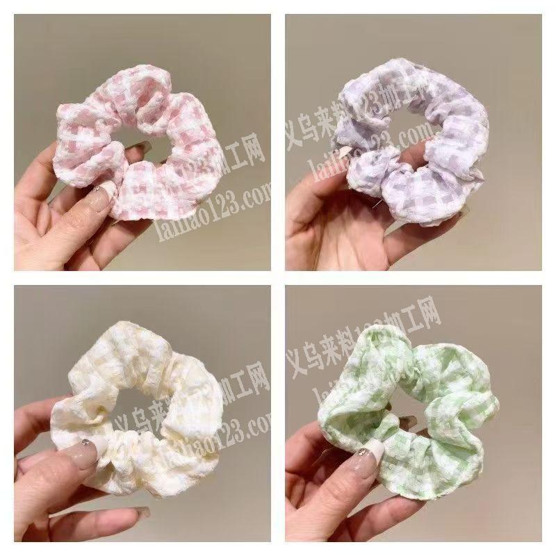 布艺发圈，成品订单，寻找专业做布艺发圈成