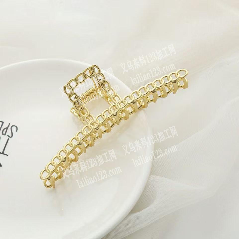 链条款式的合金抓夹订单，合金抓夹订单，寻