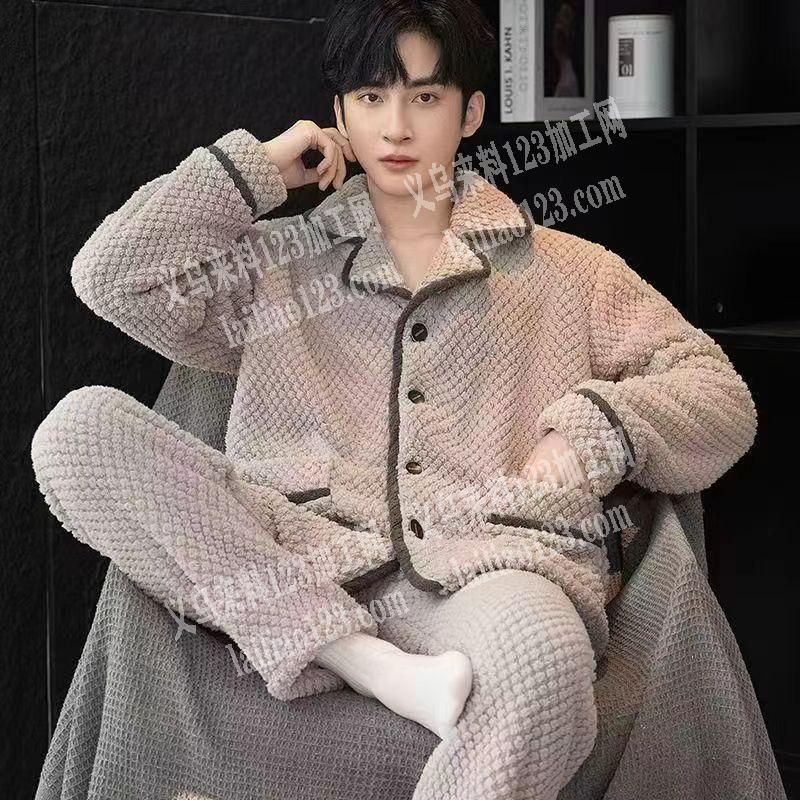 男士家居服服装外发加工，发江西做，寻找江