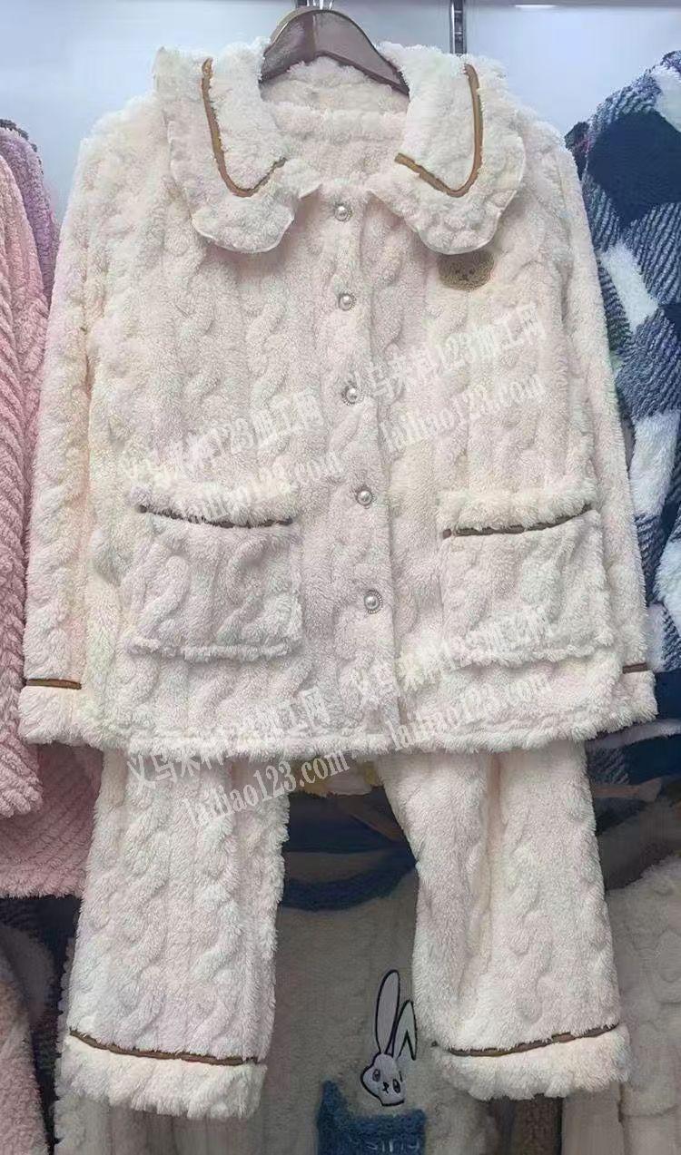 大量暖暖套装睡衣服装外发加工，发江西做，