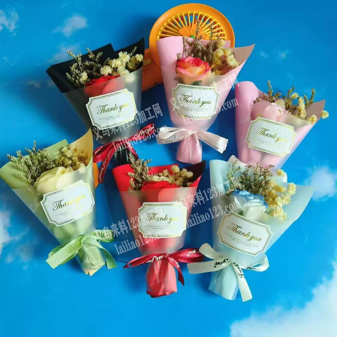 花束，香皂花花束订单，成品工厂联系我，有