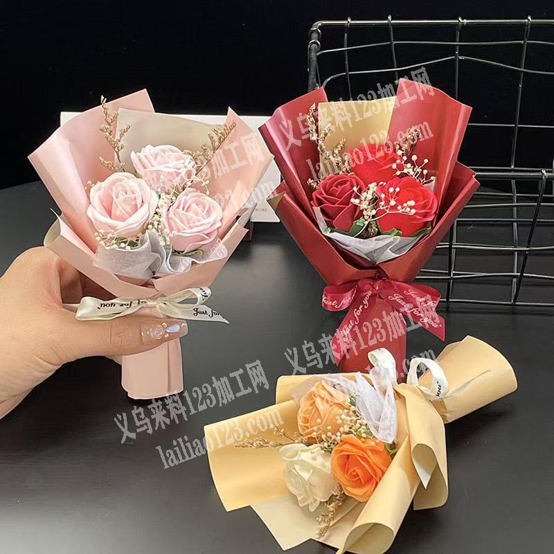 花束，香皂花花束订单，成品工厂联系我，有