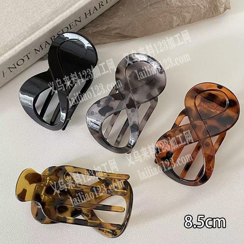 后脑勺盘发抓夹订单，如图，寻找发夹工厂，