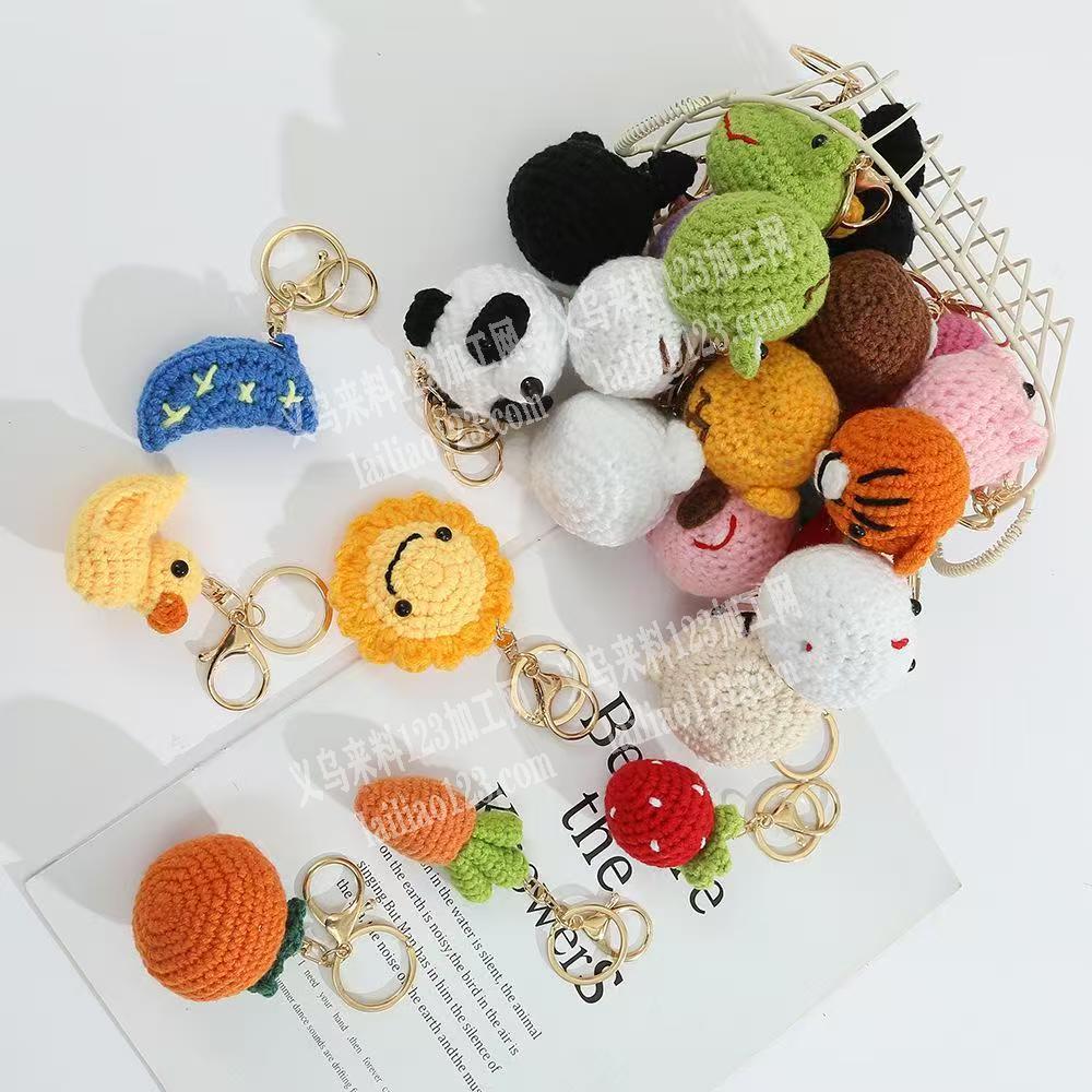 寻找可以包工包料做这个钩针编织挂件的工厂