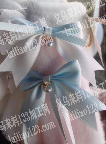 常年有。手工活，布艺织带蝴蝶结粘胶的手工