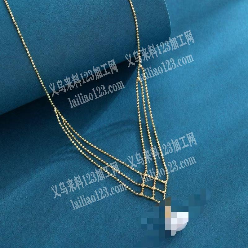 项链烧焊外发加工，如图，类似的款式，寻找