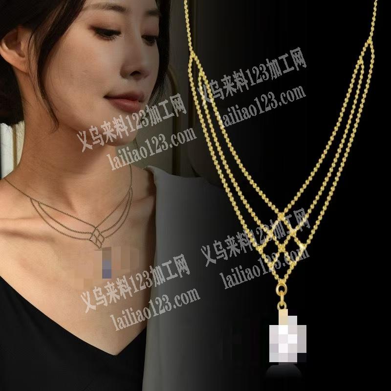 项链烧焊外发加工，如图，类似的款式，寻找