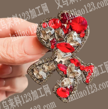 合金发夹订单，如图，寻找压铸的工厂，找钢