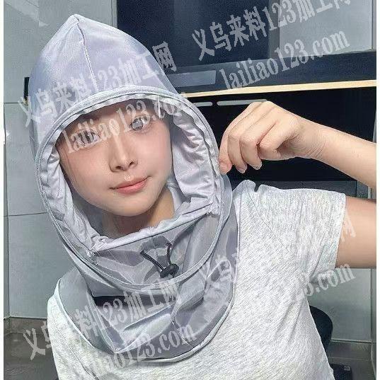 如图防油面罩头罩订单，如图，寻找厂家，找