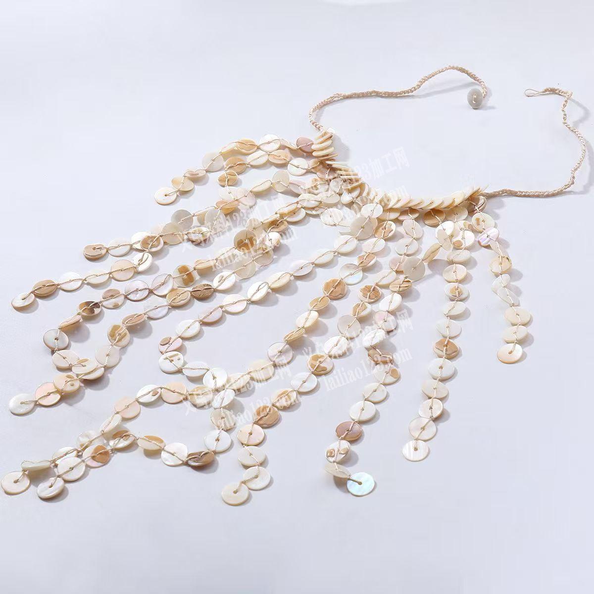 大量手工项链成品订单，如图，寻找手工项链