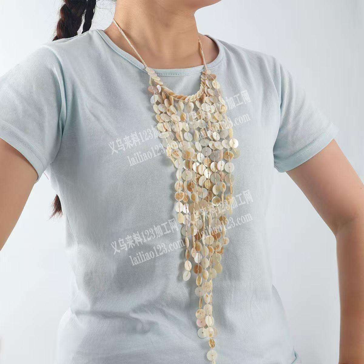 大量手工项链成品订单，如图，寻找手工项链