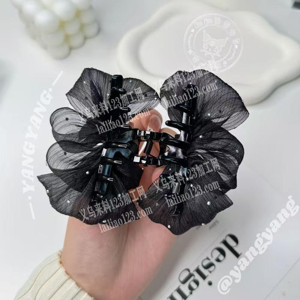 网纱布艺抓夹外发加工，寻找会做这个泡泡云