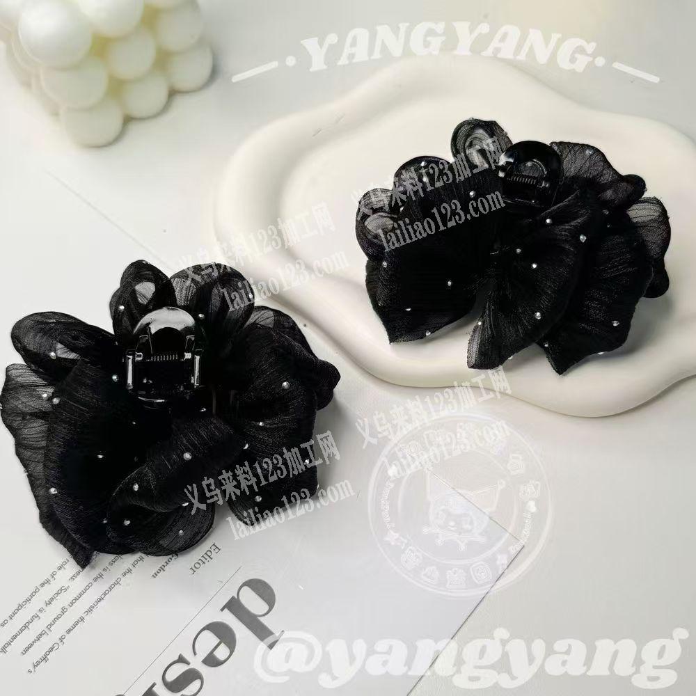 网纱布艺抓夹外发加工，寻找会做这个泡泡云