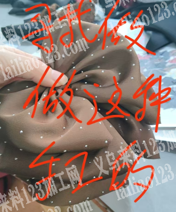 【手工活外发加工】蝴蝶结布艺头饰订单，如