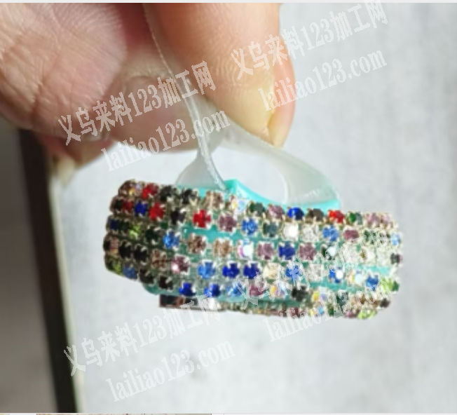 【手工订单外发】长期合作，点平底粘爪链找