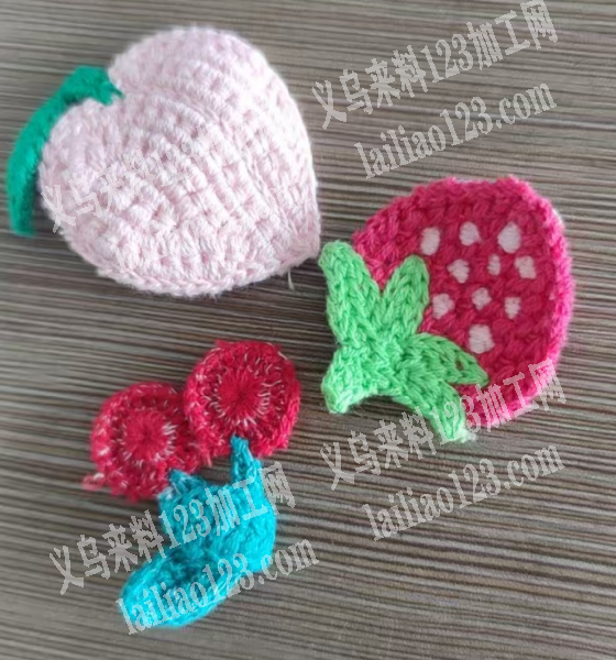 60万个钩针编织的花边花片订单，年前出货