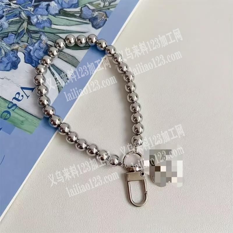 手机链穿珠子挂配件的手工活外发【月底交货