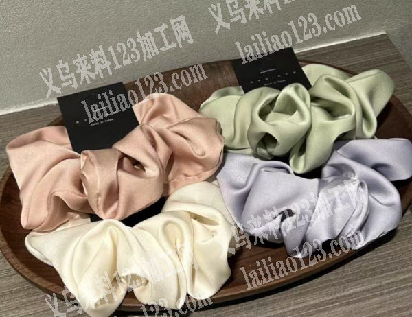 这个布艺发圈和发带订单，外发加工，，寻找