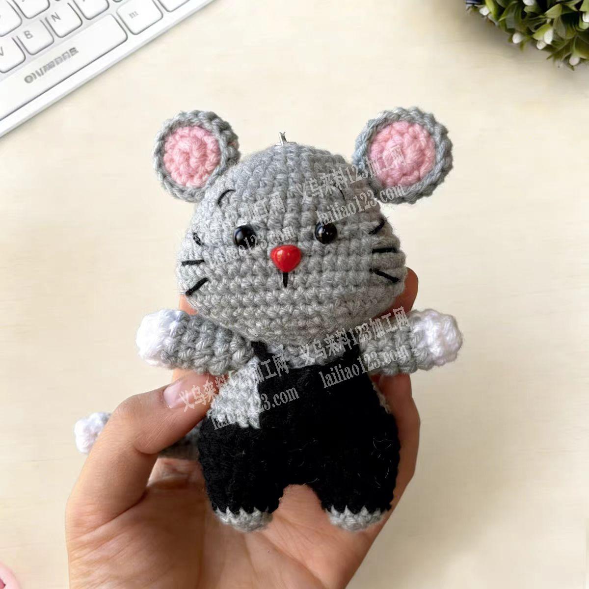 毛线钩针编织的手工活订单，如图，发外地做