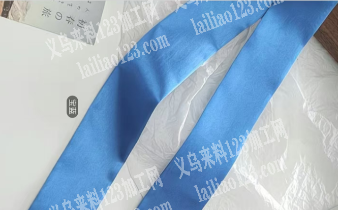 【外发加工】窄长条丝巾丝带订单，如图，布