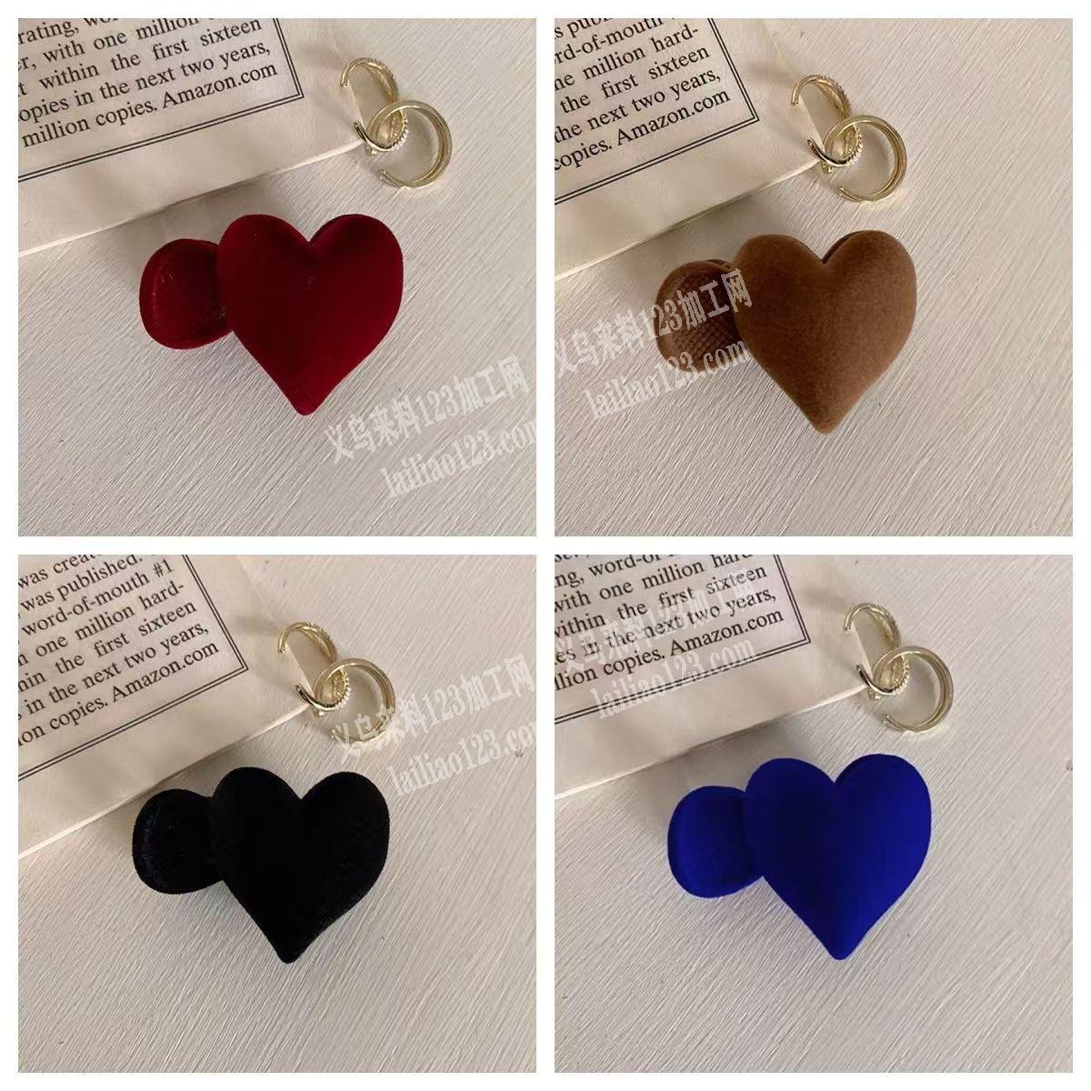 爱心发夹外发植绒加工，寻找植绒的加工厂，