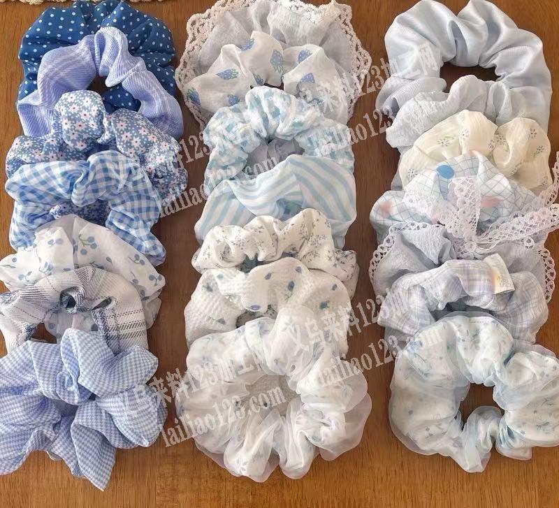 如图布艺发圈成品订单，寻找包工包料做成品