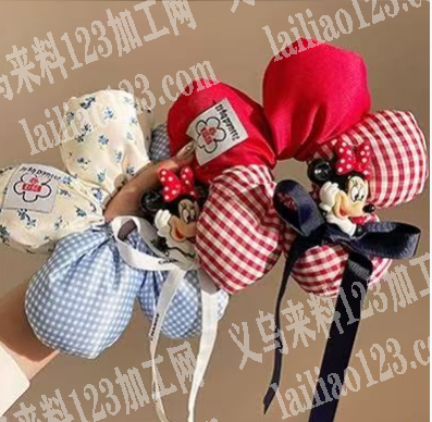 布艺五瓣花发圈订单，寻找成品工厂。长期合