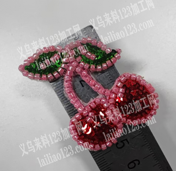 管珠绣片，珠绣片订单，如图，有订单，寻找