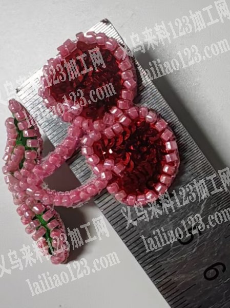 管珠绣片，珠绣片订单，如图，有订单，寻找