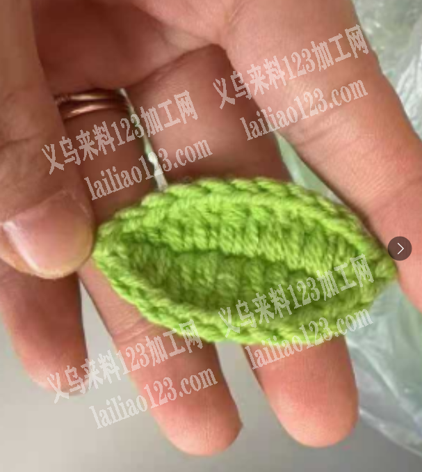 寻找专业做这个钩针编制的叶子的工厂，我要