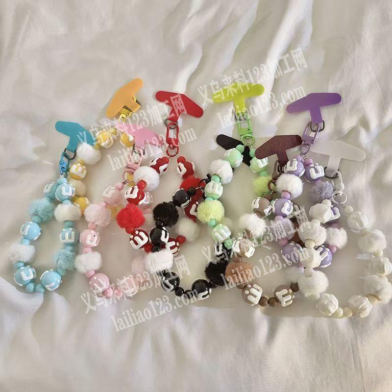 如图类似的手机链成品订单，寻找包工包料做