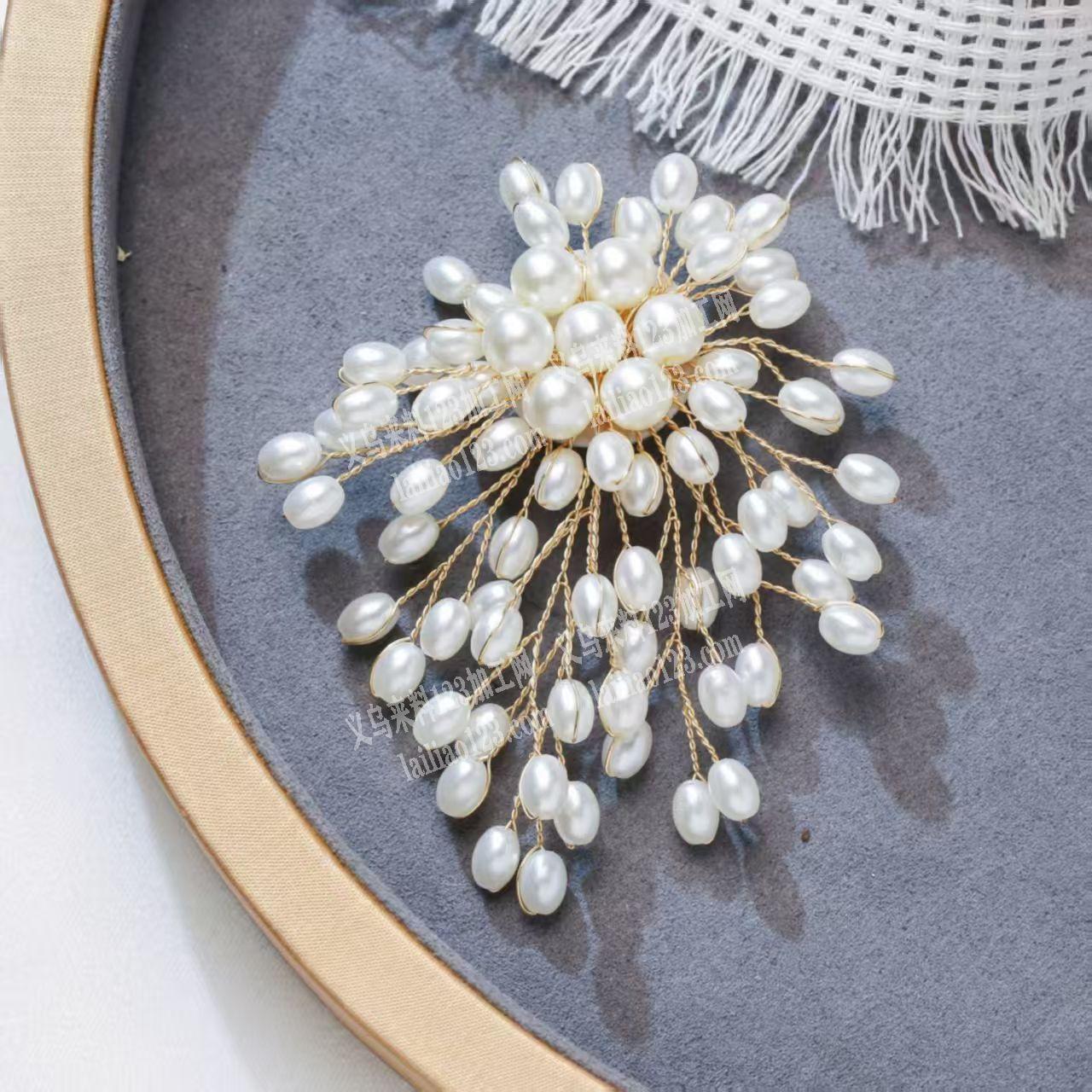 手工穿珠子钮珠子手工订单，如图，寻找专业