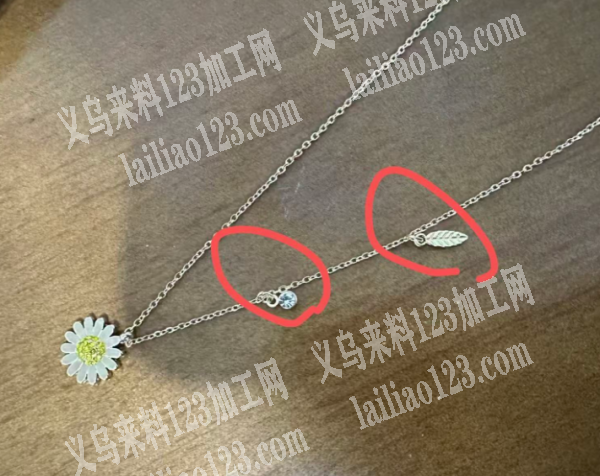 【发义乌】定位挂圈的手工活外发，如图，寻