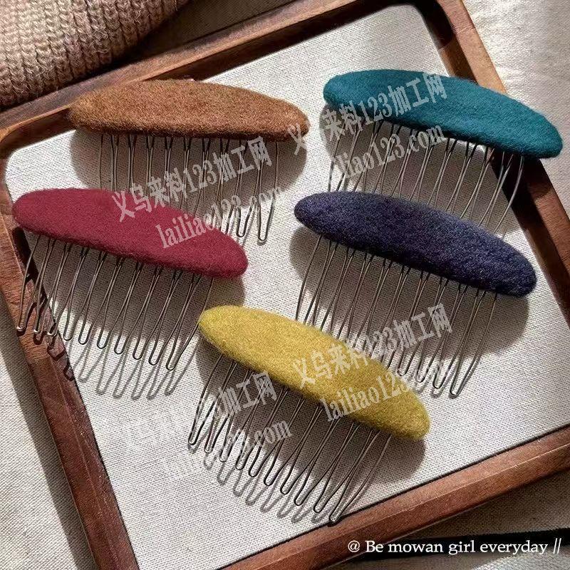 插梳发夹订单，如图，这样的，寻找成品工厂