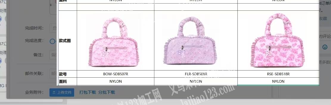 手提包订单外发加工，如图，寻找箱包加工厂