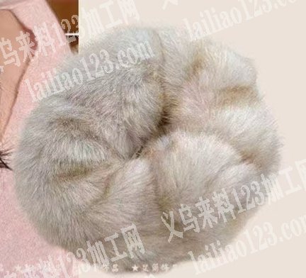 大量。毛绒发圈缝纫外发加工【发外地】，拷